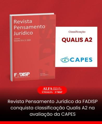FADISP conquista conceito máximo em todos os itens da CAPES e reafirma excelência acadêmica